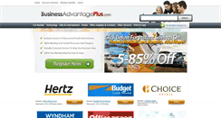 Desktop Screenshot of businessadvantageplus.com